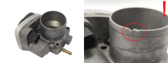 Supapă corp clapetă accelerație Renault 8200171134 8200190230 1.6 16V 4