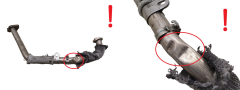 Conductă Egr 161855 96481236 2.2 HDI Citroen C5 Peugeot
