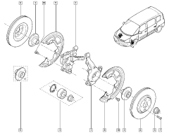 Fuzetă direcție Față Dreapta Renault Espace IV Vel Satis 8200322079