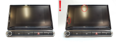 Afișaj radio Citroen Peugeot Opel 9828476980 A12545J