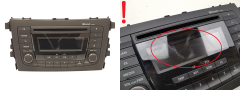 Radio CD player BT Suzuki Celerio 39101-84M10 CQ-JZ93F2TT PA84M1