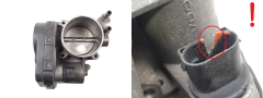 Supapă corp clapetă accelerație Mercedes-Benz A1661410225 408.238/127/002 1230