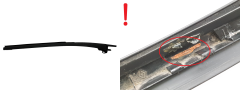 Ornament geam Stângă Renault Clio 3 8200699926