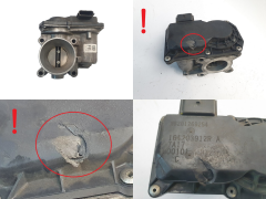 Supapă corp clapetă accelerație Renault Smart 161203912R H8201269254 1.0 2085