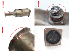 Filtru FAP DPF Peugeot 406 1731N7 TR PSA F003