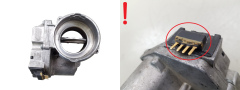 Supapă corp clapetă accelerație VWAG 03G128063C A2C53099815 1503