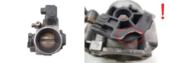 Supapă corp clapetă accelerație Alfa Romeo 60NCFL 6059994 0280140553 2.0 16V
