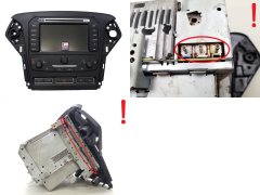 Navigație Radio Ford Mondeo BS7T-18K931-EC BS7T-19H449-CAA