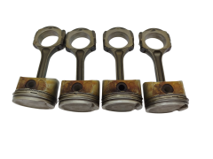 Biele Kit Tłoki 7701474855 7701476471 K4M801 1.6 Renault