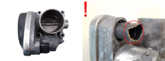Supapă corp clapetă accelerație VWAG 036133062N 408.238/321/007 1842