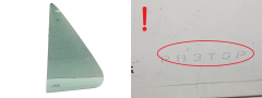 Geam ușă Stânga Spate 920368 Peugeot 106 Citroen Saxo AS2 74