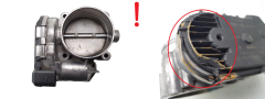 Supapă corp clapetă accelerație Audi A6 C6 078133062C 0280750003