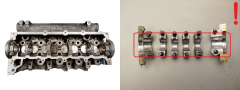 Chiulasă Renault 2968F2 110415795R 7701477400 1.5 DCI Siemens