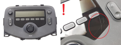 Radio auto Peugeot 108 Aygo C1 2 86120-0H050 CQ-SS94F1AE 1109