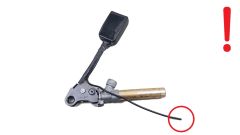Clemă centură siguranță Față Stânga 036800 G 8972WQ Citroen Xsara
