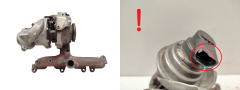 Turbosuflantă Audi VW Seat Skoda 1,6 TDI 03L253016T