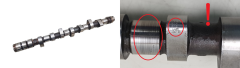 Arbore cu Came 0801P4 2.0 8v Citroen Peugeot 1025