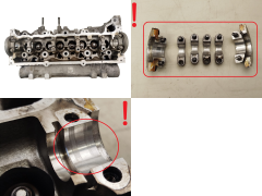 Chiulasă Renault Nissan 7760 F2 7701473181 1.5 DCI
