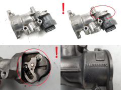 Supapă Egr 9645689680 2.0 HDI 16V Delphi Citroen Peugeot Volvo