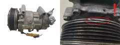 Compresor Climatizare 9655191680 Sanden SD6V12 Model 1450 Citroen Peugeot 1006
