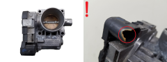 Supapă corp clapetă accelerație Fiat Ford 5519278 40SMF10 Magneti 2655