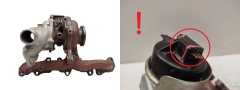 Turbosuflantă 2.0 TDI VW Audi Seat Skoda 04L253010T
