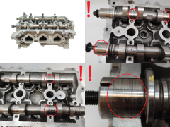 Chiulasă 1642R-8 110419670R 0.9 TCE H4B Dacia Renault S81