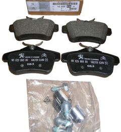 Plăcuțe frână Spate Nou Original 1608520680 Citroen Peugeot