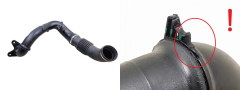Furtun aer 165761592R Renault Master 3 2.3 dci
