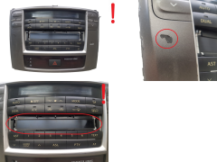 Panou Control Radio A/C Lexus IS 758950