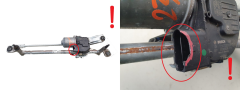 Mecanism Ștergătoare Față Volkswagen Golf 5H1955023A 3397022313