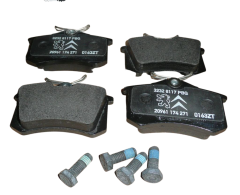 Plăcuțe frână Spate Original Citroen Peugeot C2 C3 DS3 207 208 425441