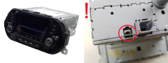 Radio auto Fiat Tipo 07356609100