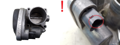 Supapă corp clapetă accelerație VWAG 036133062N 408.238/321/007 2296