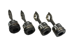 Biele Tłoki Kit F6JB Ford Fiesta 1.4 TDCi 2S6Q6K108AA 98MM6200AA