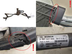 Mecanism Ștergătoare Trafic 3 Vivaro 2 NV300 288004907R 93867984 1065