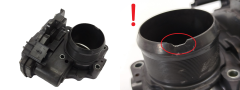 Supapă corp clapetă accelerație Citroen Peugeot 9806625280 A2C85766300 2.0 HDI 4