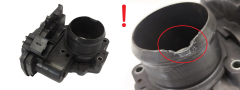 Supapă corp clapetă accelerație Citroen Peugeot 9806625280 A2C85766300 2.0 HDI 5