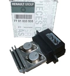 Rezistență Ventilator Nou Original 7701033535 Renault