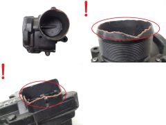 Supapă corp clapetă accelerație Peugeot 207 V757438080-01 A2C53252163 1.6 THP