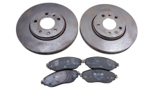 Discuri de frână Klocki Față 402066352R Renault Trafic 3 Vivaro NV Talento x2