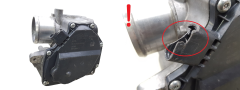 Supapă corp clapetă accelerație EGR Fiat Opel 55260126 HU150600-0020 1.3 CDTI 3057