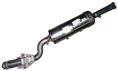 Filtru FAP DPF Nou Original Citroen Peugeot C8 807 Jumpy 2.0 HDI 174085