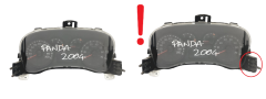Vitezometru Fiat Panda 5550004601 04 58534