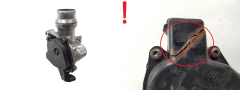 Supapă corp clapetă accelerație 8200614985 Renault Dacia Nissan 1.5 DCI 1140