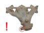 Galerie evacuare 8200725575 8200191350 6001548025 1.4 1.6 Dacia Renault