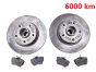 Discuri de frână Kit Spate Renault Trafic 3 432022742R 440607091R 6000km