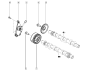 Roată distribuitie Original Renault Dacia 0.9 TCE 1.0 SCE 1004 1302400Q0M