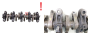 tije de împingere a supapei 7700588717 7946006314 7701464059 Renault 66
