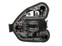 Inserție lampă spate Dreapta Spate Peugeot 406 6351H6 Kombi